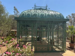 Victorian Style Steel And Glass Greenhouse For Sale